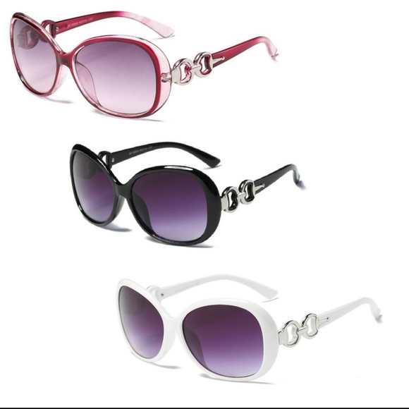 Red Fashion Sunglasses - Picture 2 of 3